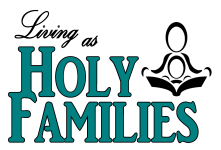 Holy Families Logo - Aqua Letter